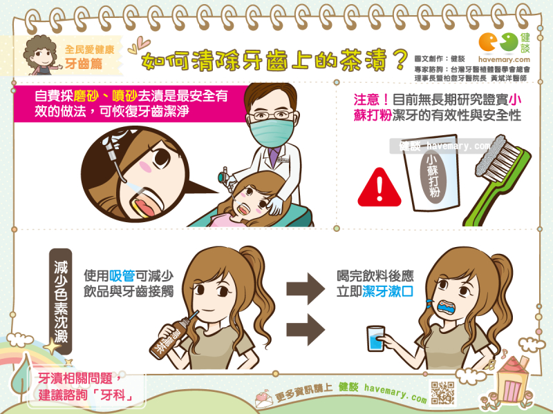 如何清除牙齒上的茶漬 健談havemary Com 圖解健康生活大小事